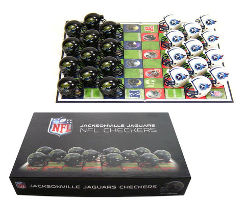 Jacksonville Jaguars Checker Set CO-0