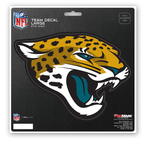 Jacksonville Jaguars Decal 8x8 Die Cut - Team Fan Cave