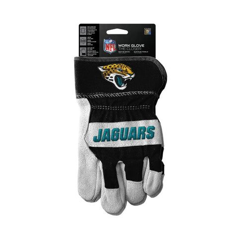 Jacksonville Jaguars Gloves Work Style The Closer Design - Team Fan Cave