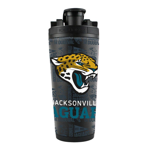 Jacksonville Jaguars Ice Shaker 26oz Stainless Steel-0