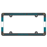 Jacksonville Jaguars License Plate Frame Plastic Full Color Style - Team Fan Cave