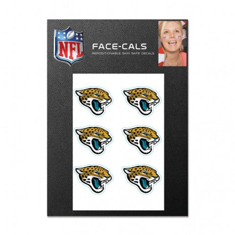 Jacksonville Jaguars Tattoo Face Cals-0