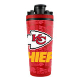 Kansas City Chiefs Ice Shaker 26oz Stainless Steel-0