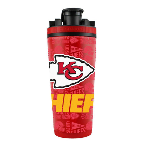 Kansas City Chiefs Ice Shaker 26oz Stainless Steel-0