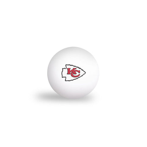 Kansas City Chiefs Ping Pong Balls 6 Pack-0