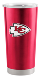 Kansas City Chiefs Travel Tumbler 20oz Stainless Steel-0