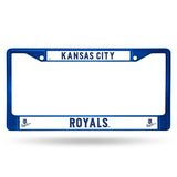 Kansas City Royals License Plate Frame Metal Blue - Team Fan Cave