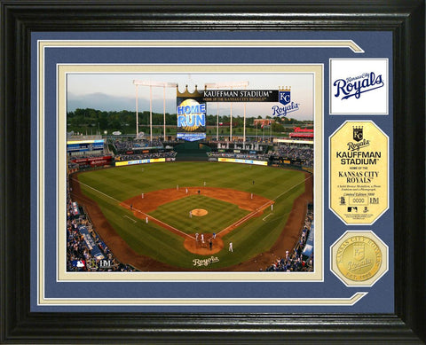 Kansas City Royals Single Coin Stadium Photo Mint-0