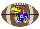 Kansas Jayhawks Football Mat 22x35 - Team Fan Cave