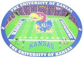 Kansas Jayhawks Set of 4 Placemats - Team Fan Cave