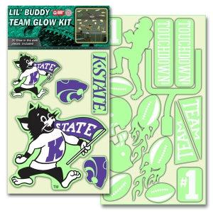 Kansas State Wildcats Decal Lil Buddy Glow in the Dark Kit - Team Fan Cave