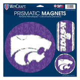 Kansas State Wildcats Magnets 11x11 Prismatic Sheet - Team Fan Cave