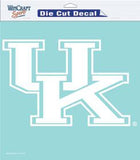 Kentucky Wildcats Decal 8x8 Die Cut White - Team Fan Cave