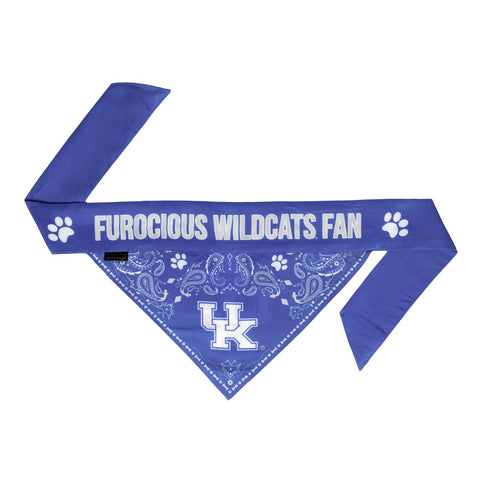 Kentucky Wildcats Pet Bandanna Size M