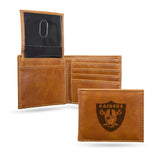 Las Vegas Raiders Wallet Billfold Laser Engraved-0