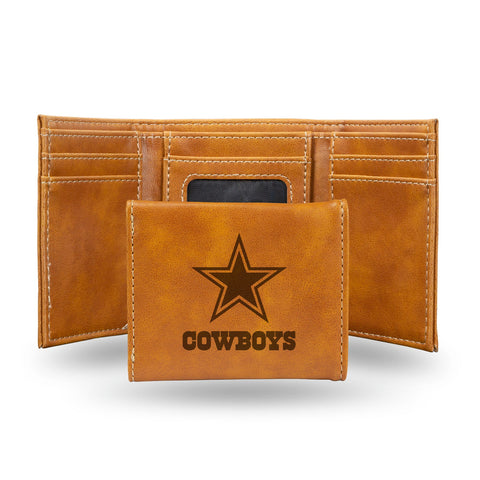 Dallas Cowboys Wallet Trifold Laser Engraved-0