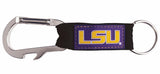 LSU Tigers Carabiner Keychain - Team Fan Cave