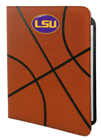 LSU Tigers Classic Basketball Portfolio - 8.5 in x 11 in - Team Fan Cave