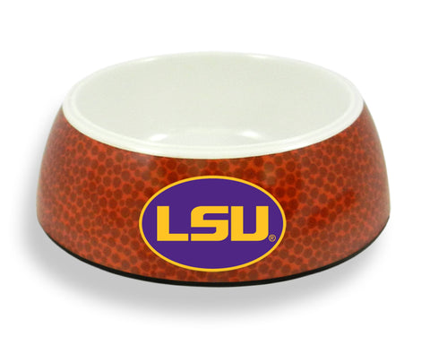 LSU Tigers Classic Football Pet Bowl - Team Fan Cave