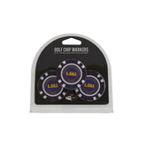 LSU Tigers Golf Chip with Marker 3 Pack