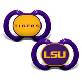 LSU Tigers Pacifier 2 Pack Alternate - Team Fan Cave