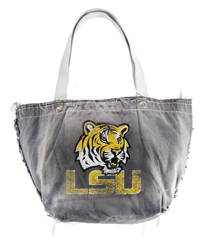 LSU Tigers Vintage Tote - Team Fan Cave