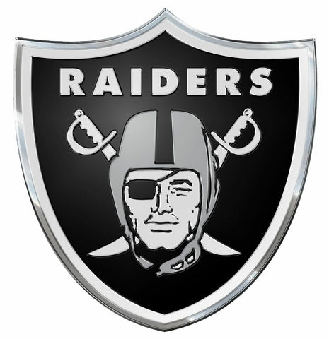 Las Vegas Raiders Auto Emblem - Color