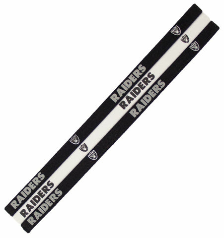 Las Vegas Raiders Headbands Elastic - Special Order