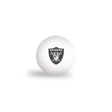 Las Vegas Raiders Ping Pong Balls 6 Pack-0