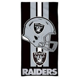 Las Vegas Raiders Towel 30x60 Beach Style