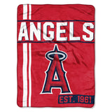 Los Angeles Angels Blanket 46x60 Micro Raschel Walk Off Design Rolled - Special Order - Team Fan Cave