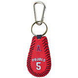 Los Angeles Angels Keychain Team Color Baseball Albert Pujols CO-0