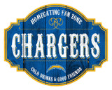 Los Angeles Chargers Sign Wood 12 Inch Homegating Tavern