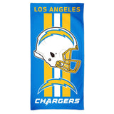 Los Angeles Chargers Towel 30x60 Beach Style