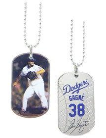 Los Angeles Dodgers Eric Gagne Sport Dog Tagz Necklace - Team Fan Cave