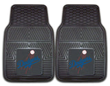 Los Angeles Dodgers Heavy Duty 2-Piece Vinyl Car Mats