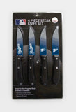 Los Angeles Dodgers Knife Set - Steak - 4 Pack - Team Fan Cave