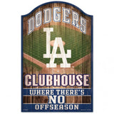 Los Angeles Dodgers Sign 11x17 Wood Fan Cave Design-0