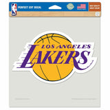 Los Angeles Lakers Decal 8x8 Die Cut Color