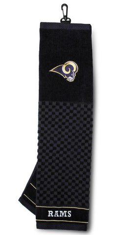 Los Angeles Rams 16x22 Embroidered Golf Towel - Special Order-0