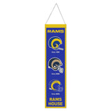 Los Angeles Rams Banner Wool 8x32 Heritage Evolution Design-0