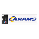 Los Angeles Rams Decal 3x10 Perfect Cut Color-0