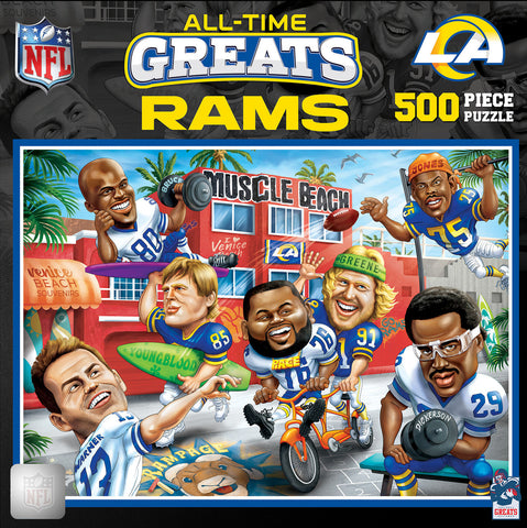 Los Angeles Rams Puzzle 500 Piece All-Time Greats-0