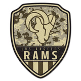 Los Angeles Rams Sign Wood 11x14 Shield Shape-0