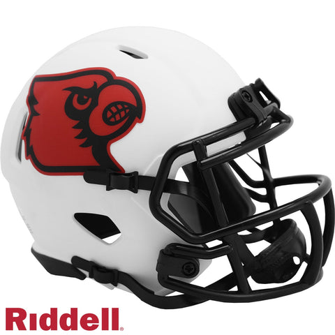 Louisville Cardinals Helmet Riddell Replica Mini Speed Style Lunar Eclipse Alternate-0