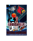 Louisville Cardinals POSTER-2013 NCAA BKB NATIONAL CO-0
