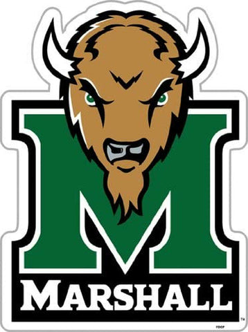 Marshall Thundering Herd Magnet Car Style 12 Inch CO - Team Fan Cave