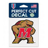 Maryland Terrapins Decal 4x4 Perfect Cut Color - Team Fan Cave