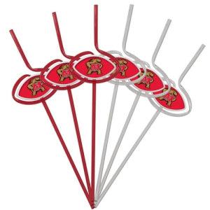 Maryland Terrapins Team Sipper Straws - Team Fan Cave