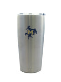 McNeese State Cowboys Travel Tumbler 20oz Ultra Silver CO-0